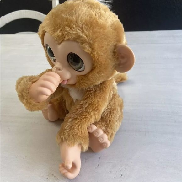 FurReal Friend Check Up Zandi Monkey 2017 Talking Sound Effects Plush To… - Picture 3 of 7